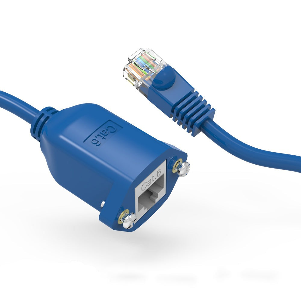 Panel-Mount CAT6 Ethernet Cable Panel-Mount CAT6 Ethernet Cable